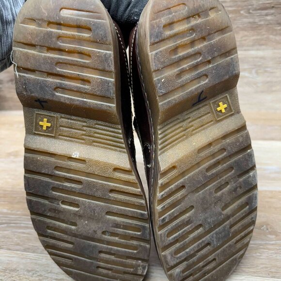 Dr. Martens Neil Brown Leather Casual Slip On Loafers Men's Size 11M - Picture 5 of 7